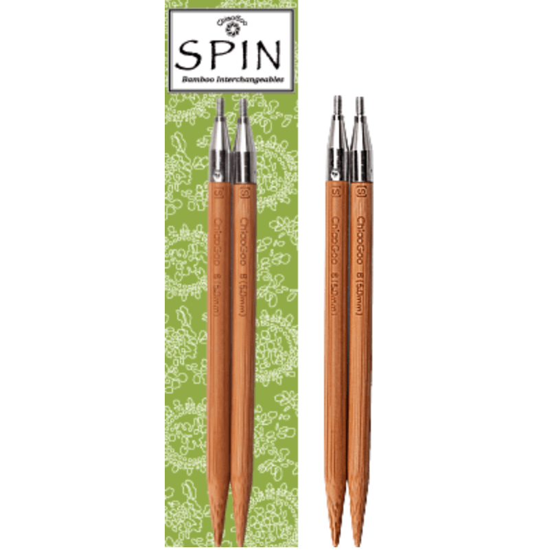 ChiaoGoo - Spin Bamboo spidser ⎟13 cm / 3,25 mm