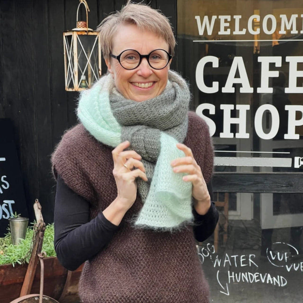 VELA Scarf Hæklekit