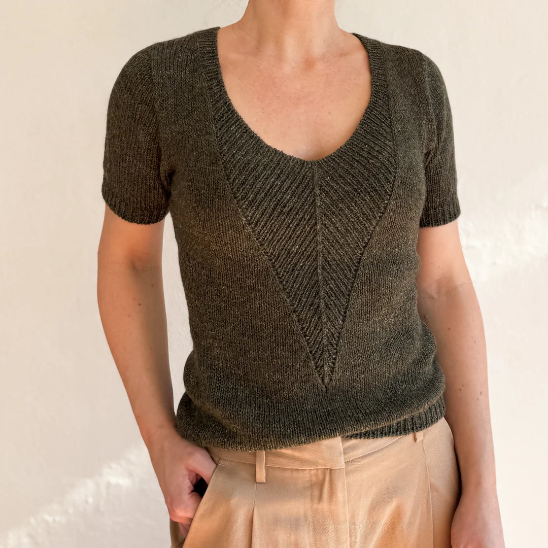 Arrow Tee Odd Row - Garnkit (uden opskrift) Cashmere