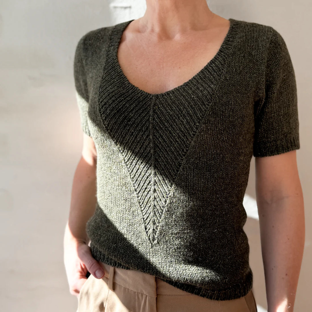 Arrow Tee Odd Row - Garnkit (uden opskrift) Cashmere