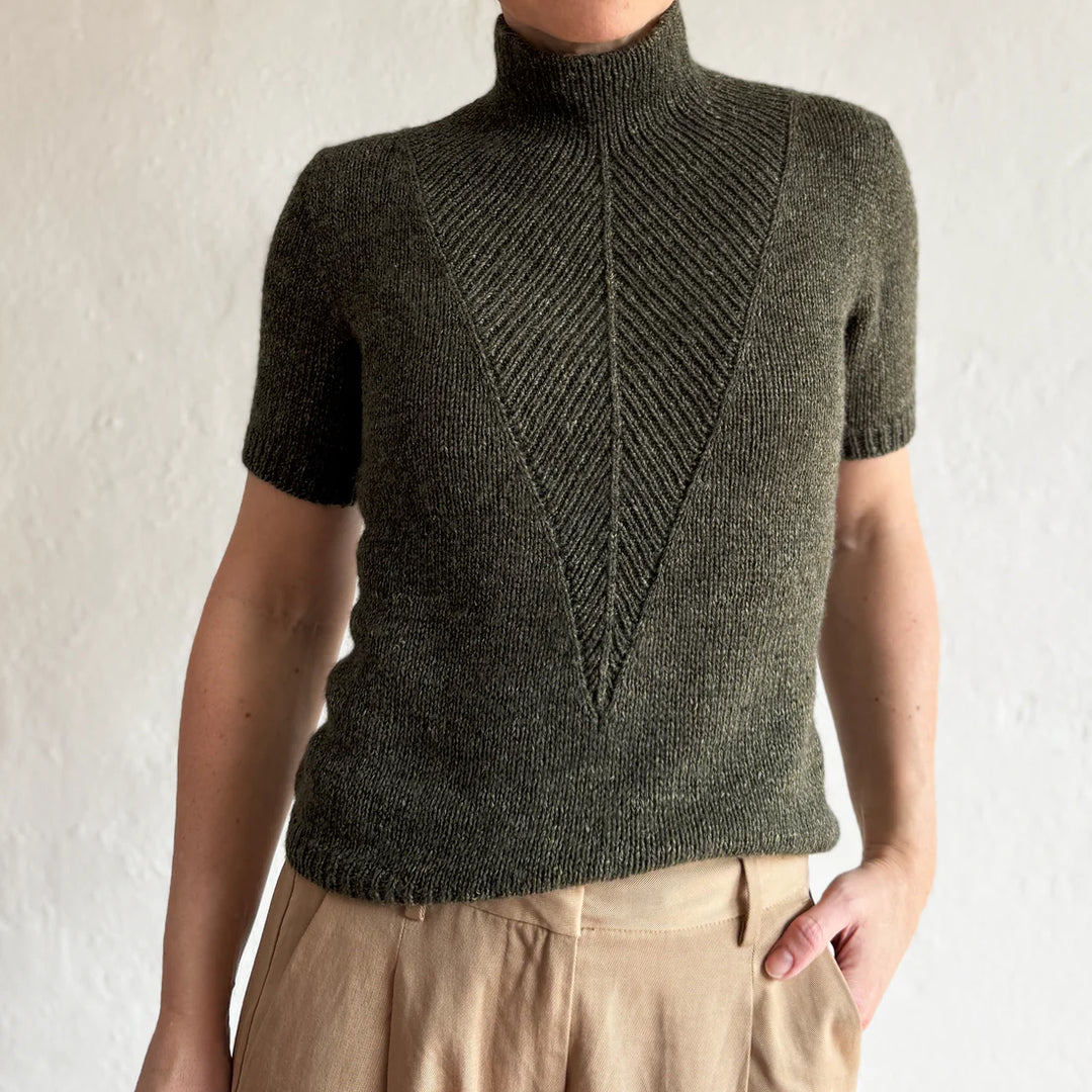 Arrow Tee Odd Row - Garnkit (uden opskrift) Cashmere