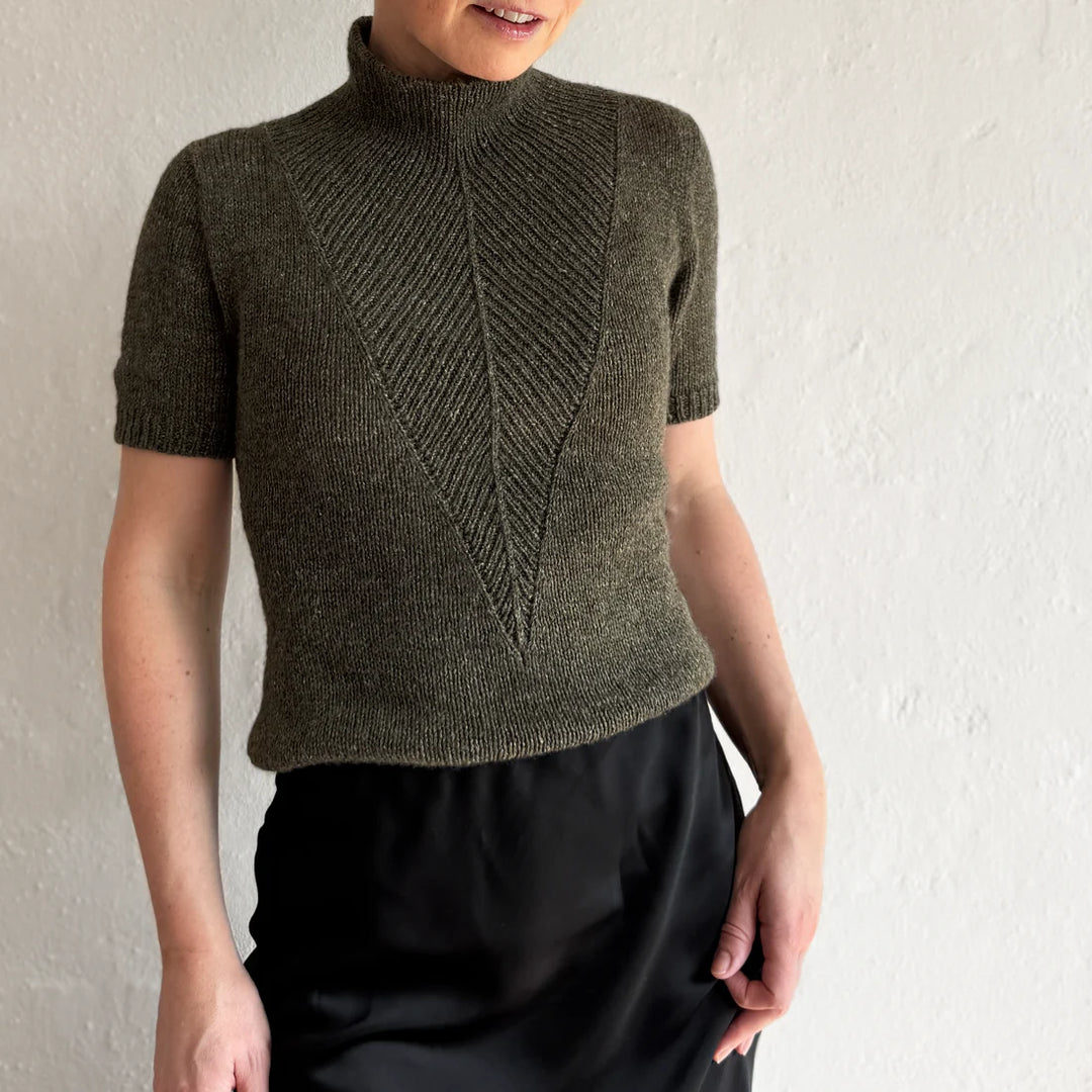 Arrow Tee Odd Row - Garnkit (uden opskrift) Cashmere