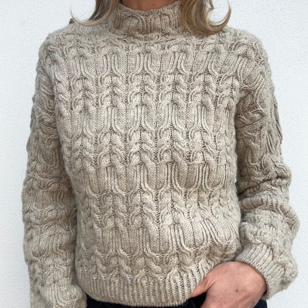 Bracken sweater VesterbyCrea - Garnkit (uden opskrift)