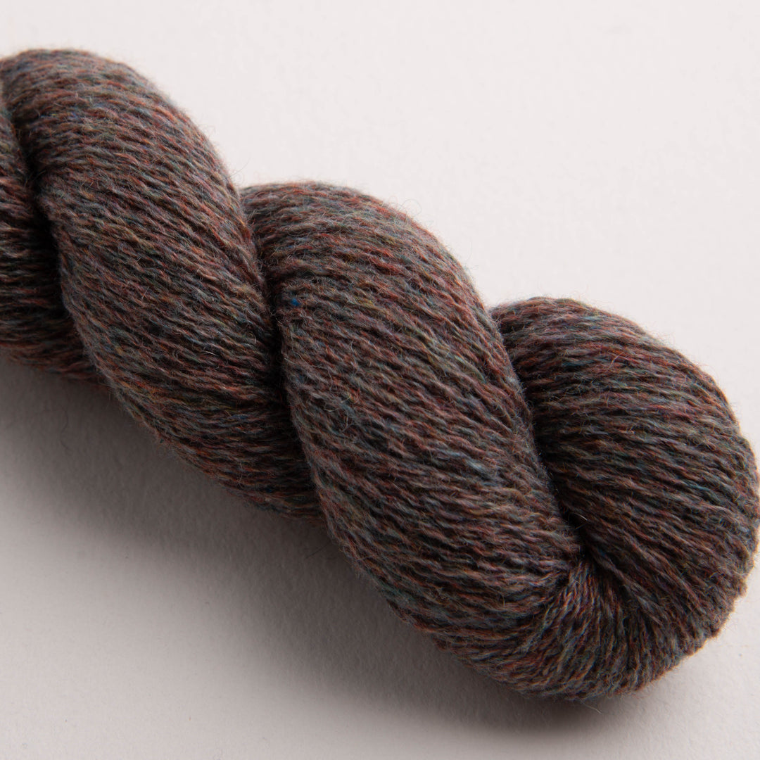 GARNA Edda Cashmere garn : Varmgrå tweed - Limited