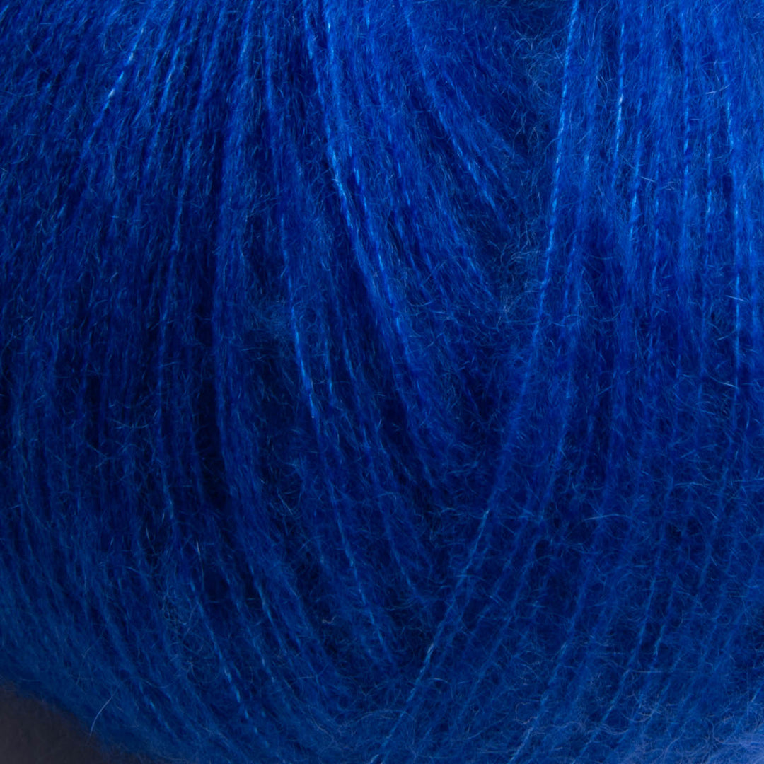 GARNA Cumulus Cashmere / silke garn : 757 Koboltblå