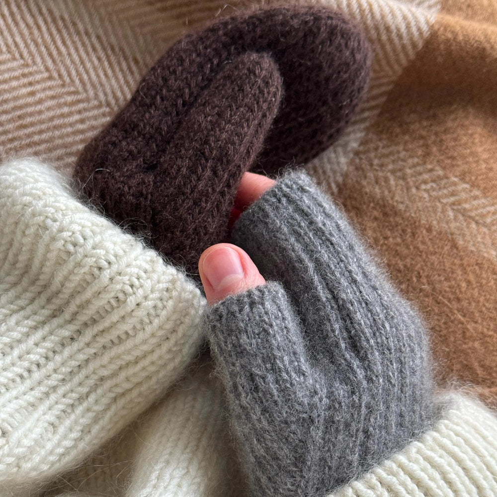 Chantal Mittens MORECA KNIT - Garnkit (uden opskrift) Cashmere