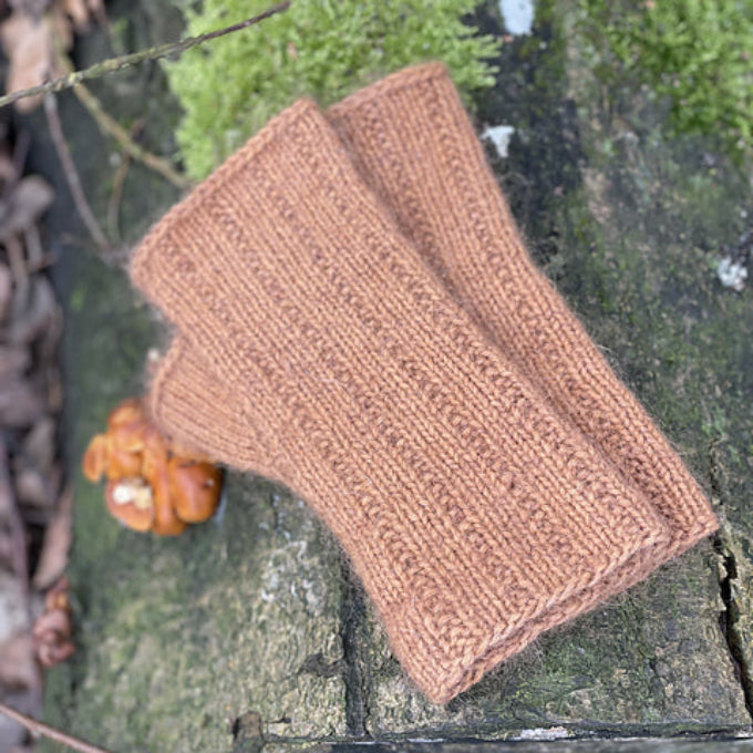 Clear.knits håndledsvarmere HolstKnit - Garnkit (uden opskrift) Mohair