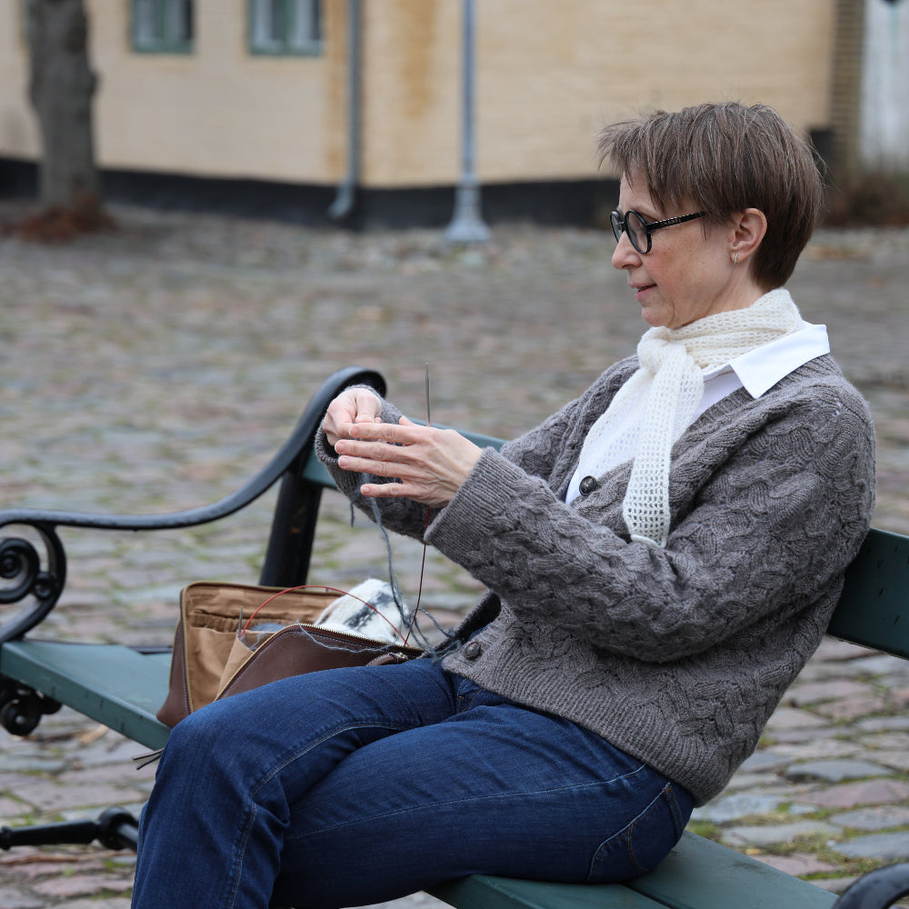 VesterbyCrea.No.45 Cardigan - Garnkit (uden opskrift)