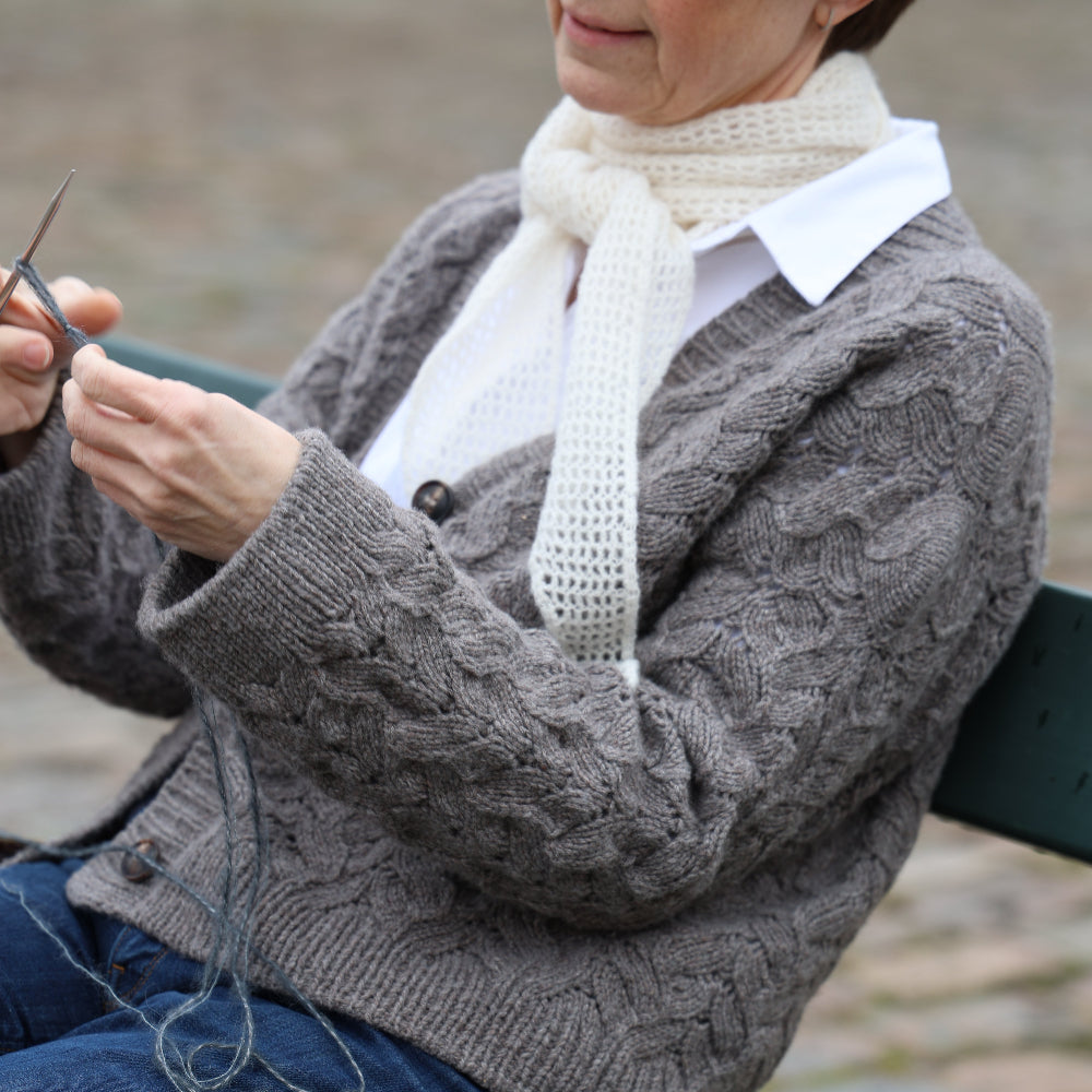 VesterbyCrea.No.45 Cardigan - Garnkit (uden opskrift)