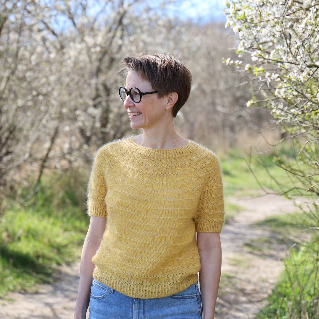 Tide Tee Hanne Rimmen - Garnkit (uden opskrift)