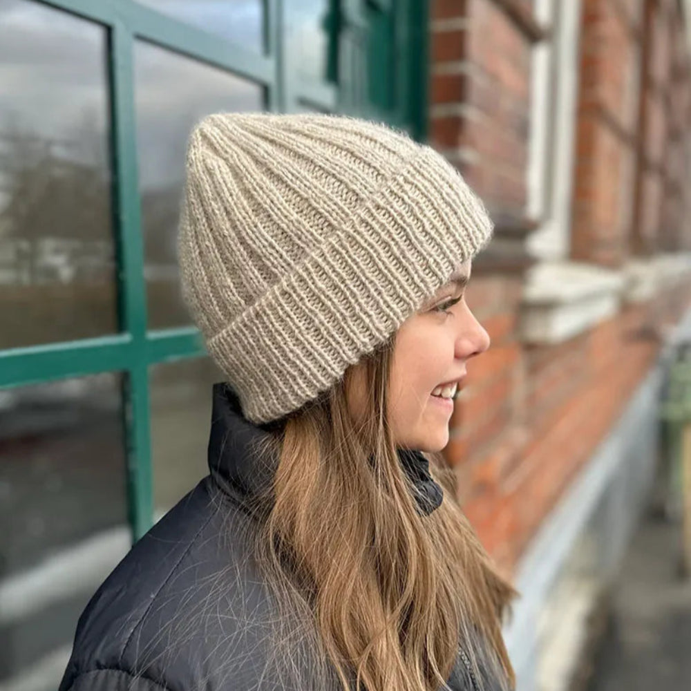 DUAL_LOOP_BEANIE OTHER LOOPS - Garnkit (uden opskrift) Cashmere