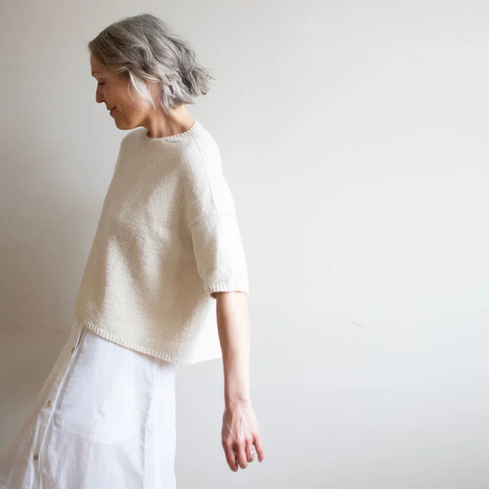 EASY TEE Anne Ventzel - Garnkit (uden opskrift) Lammeuld