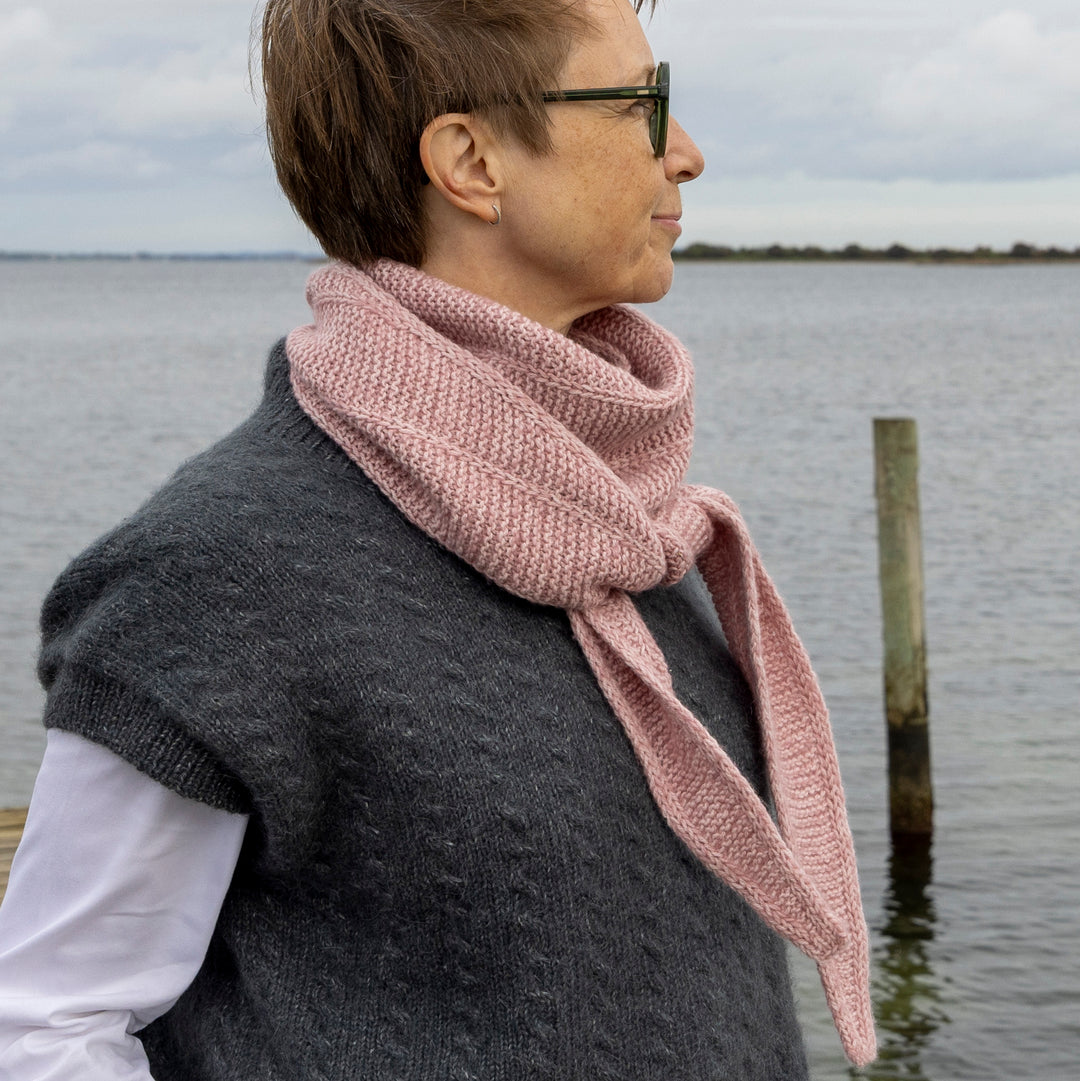 Eira Sjal HolstKnit - Garnkit (uden opskrift) Lille