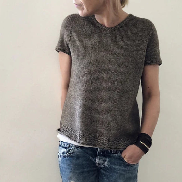 Cloudesley Tee Isabell Kraemer- Strikkekit