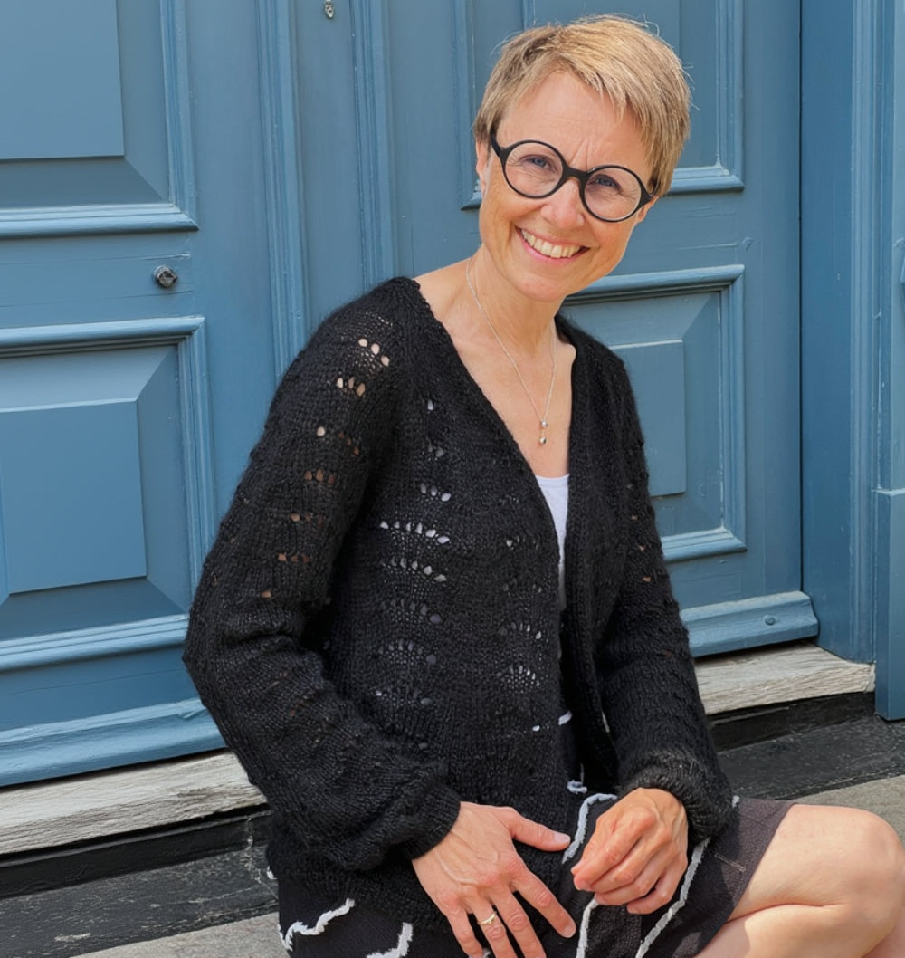 Nedefra Elsebeth Judith - Garnkit (uden opskrift)