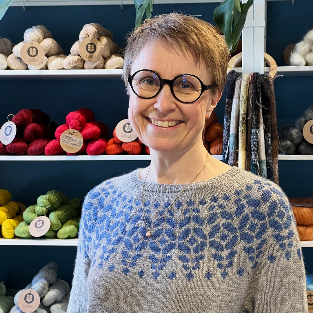 Nasrin Sweater Isabell Kraemer - Strikkekit.