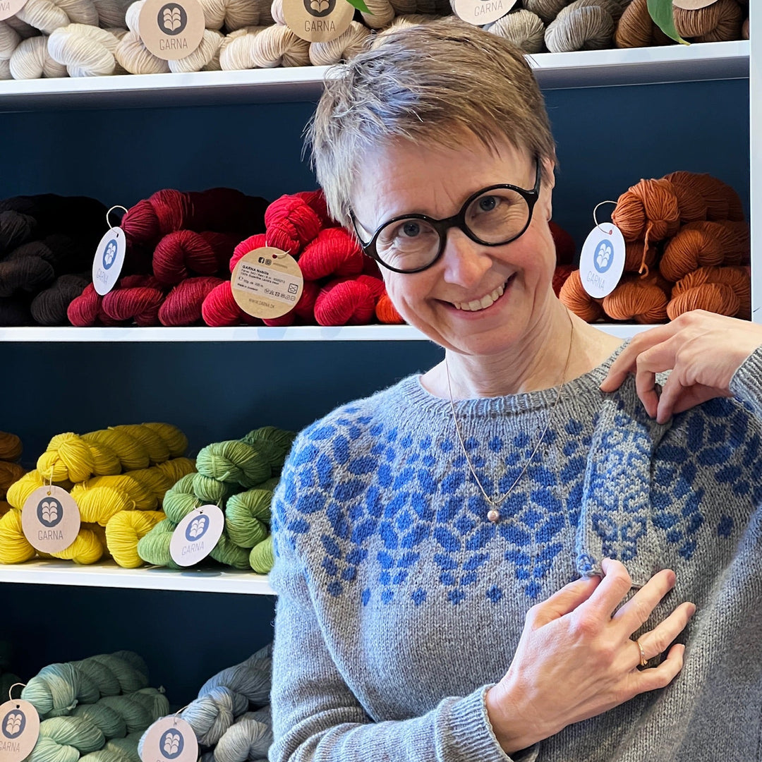 Nasrin Sweater Isabell Kraemer - Strikkekit.