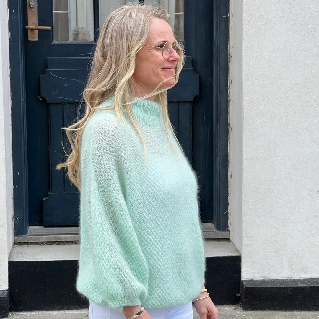 Fungus Sweater Collar Refined Knitwear - Garnkit (uden opskrift)
