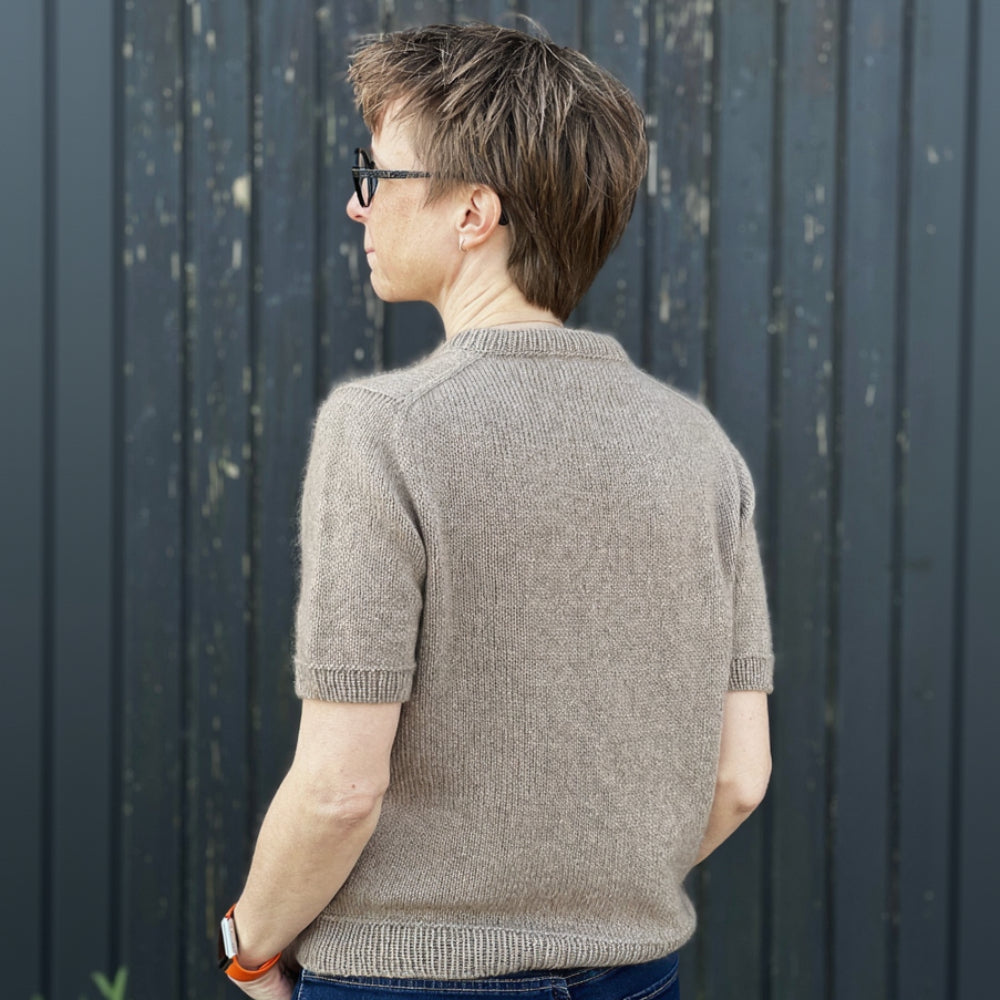 Poppy Tee PetiteKnit - Strikkekit Cashmere