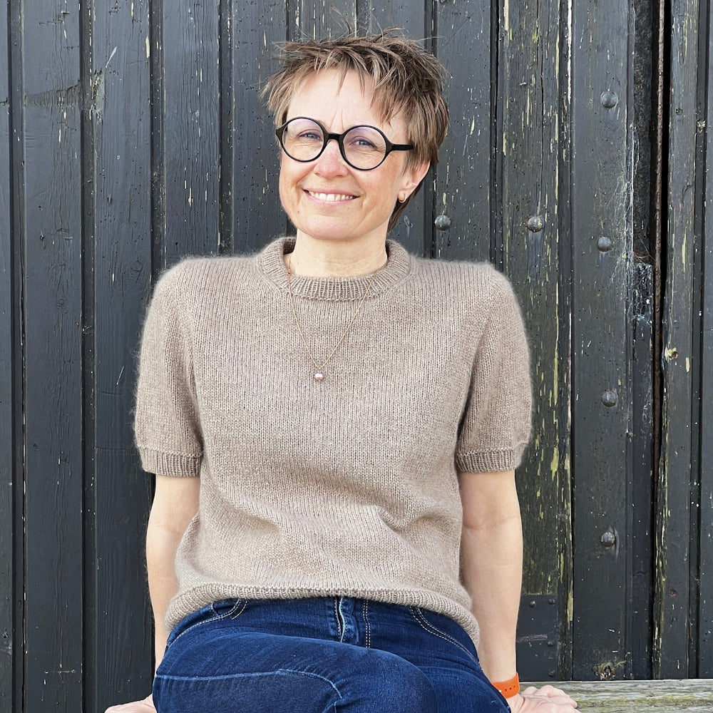 Poppy Tee PetiteKnit - Strikkekit Cashmere