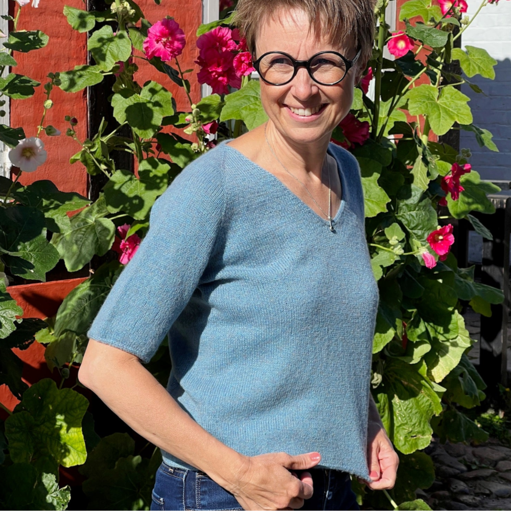 Kumulus Tee PetiteKnit - Strikkekit Edda Cashmere