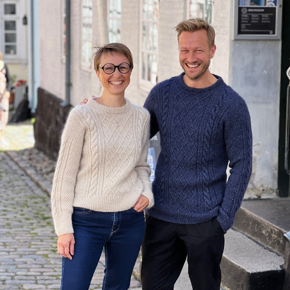 Moby sweater til voksne kit - PetiteKnit