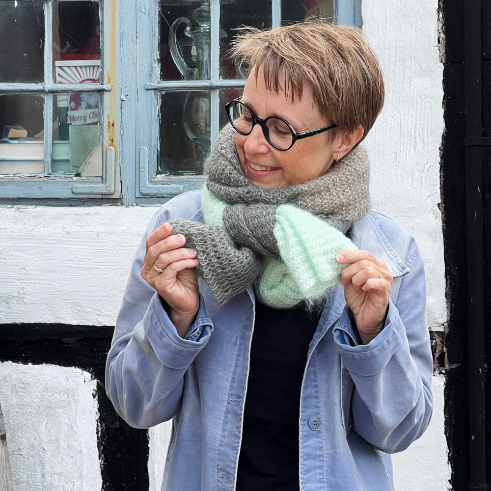 VELA Scarf Hæklekit