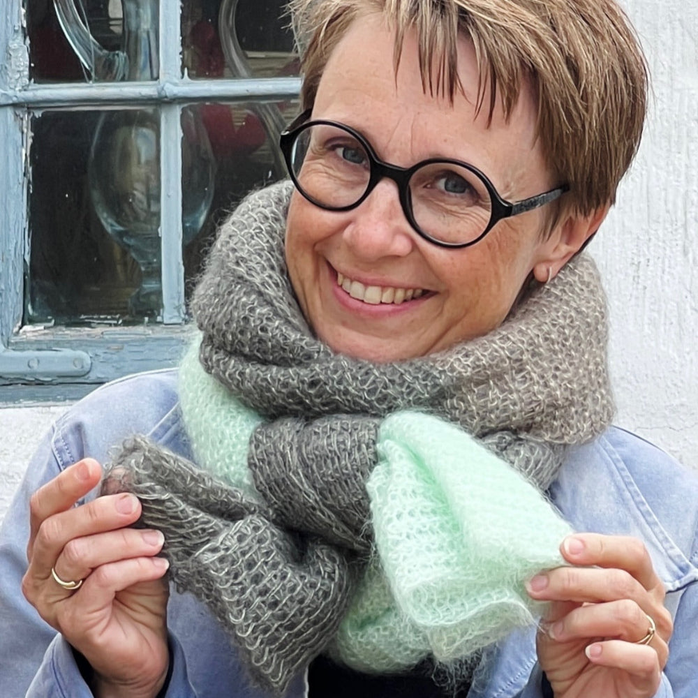 VELA Scarf Hæklekit