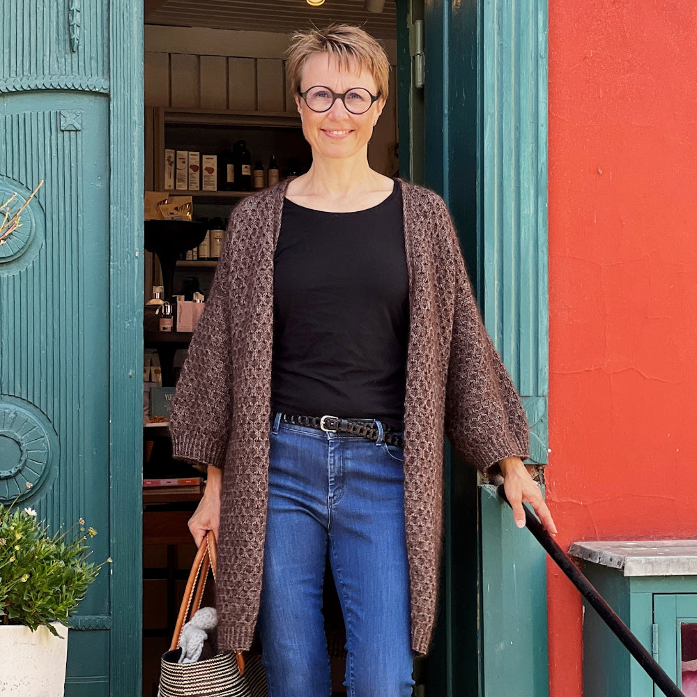 CARDI COCOON Anne Ventzel  - Garnkit (uden opskrift) Lammeuld