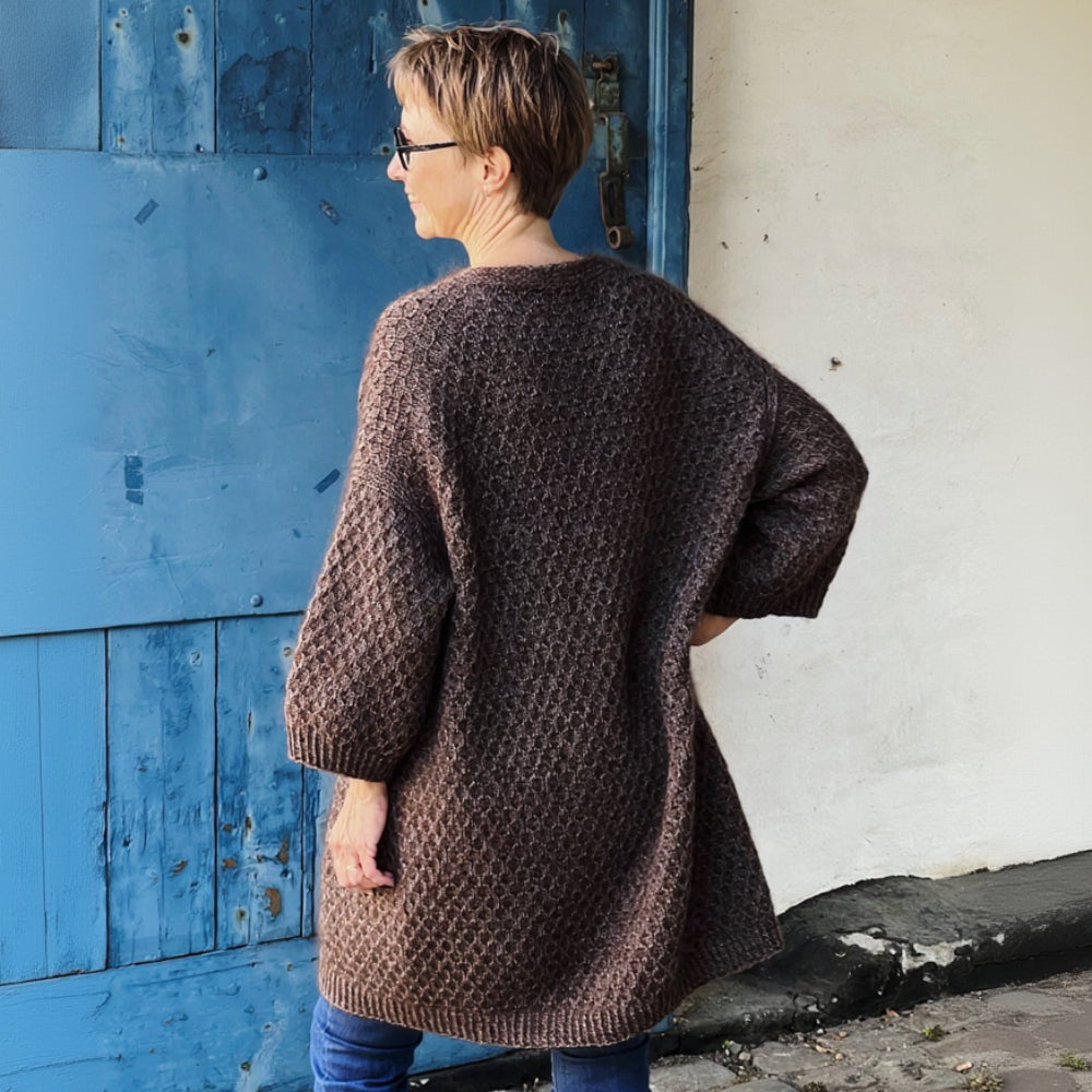 CARDI COCOON Anne Ventzel  - Garnkit (uden opskrift) Lammeuld