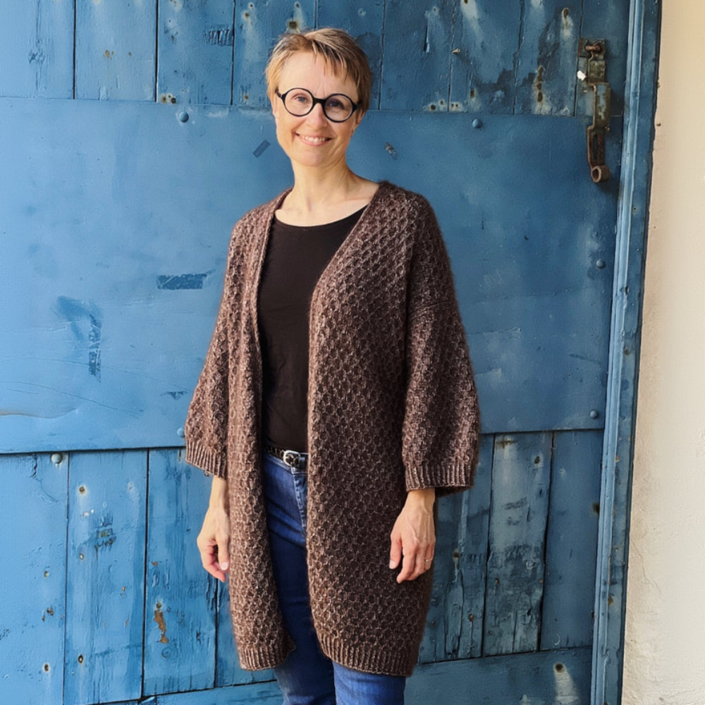 CARDI COCOON Anne Ventzel  - Garnkit (uden opskrift) Lammeuld
