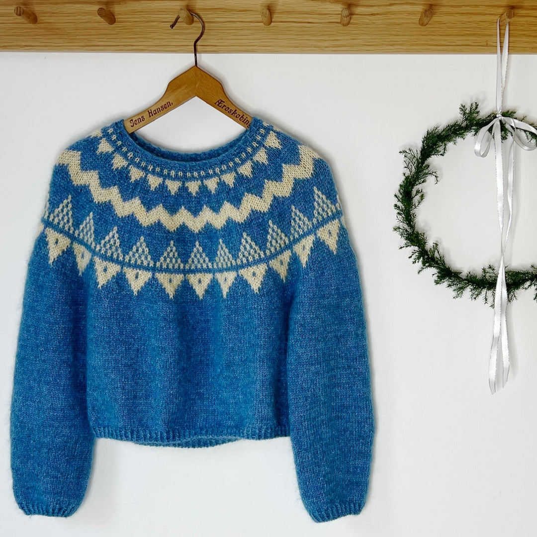 SELENE SWEATER Anne Ventzel - Garnkit (uden opskrift) Baby Suri Alpaca