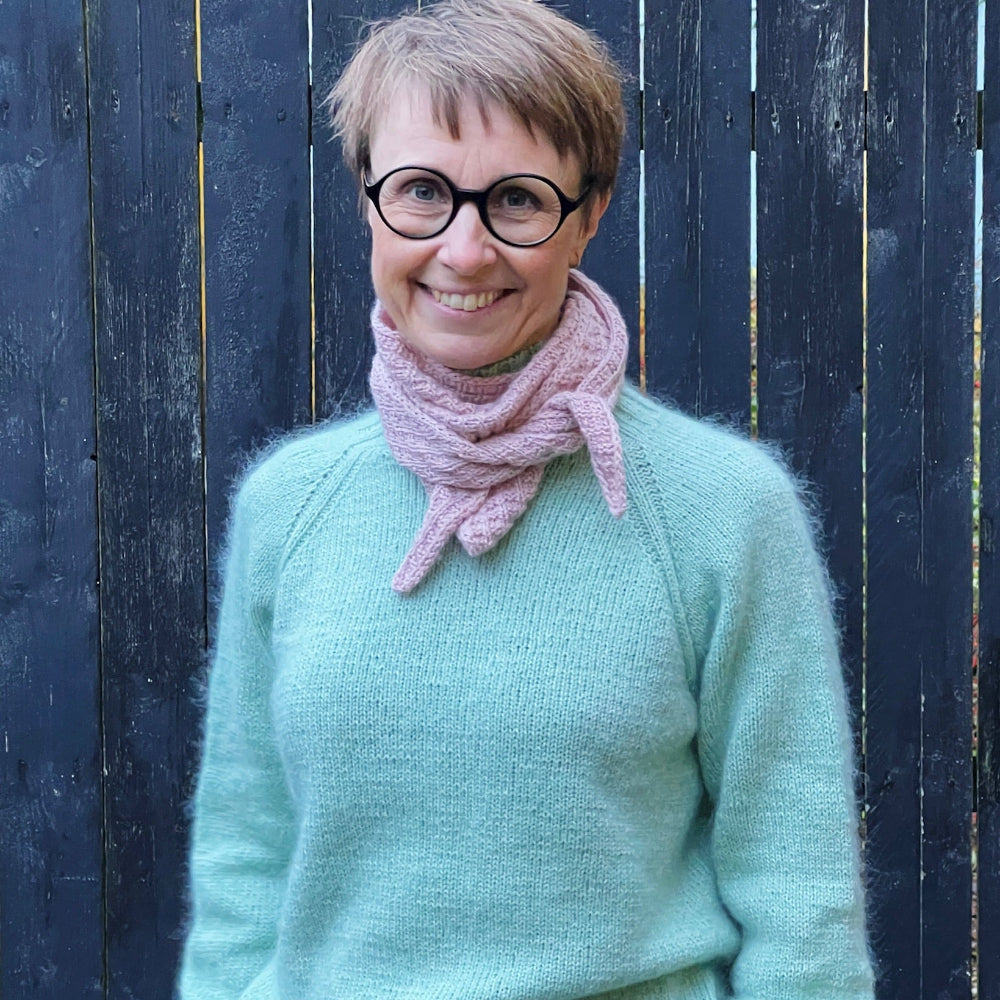WAFFLE_LOOP_BANDANA OTHER LOOPS - Garnkit (uden opskrift) Cashmere