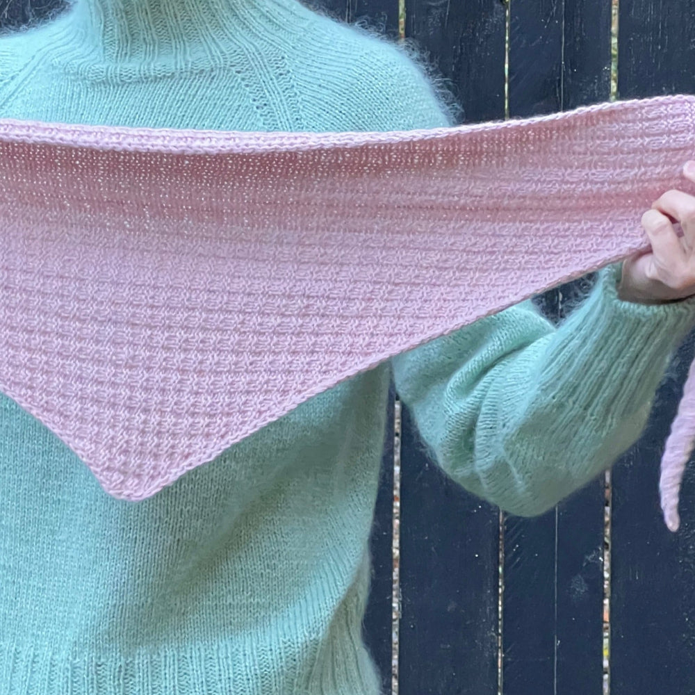 WAFFLE_LOOP_BANDANA OTHER LOOPS - Garnkit (uden opskrift) Cashmere