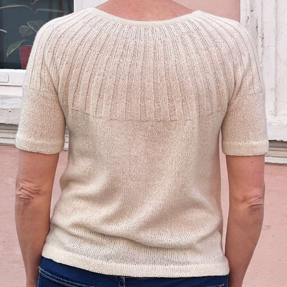 Sunday Tee PetiteKnit - Strikkekit Cashmere