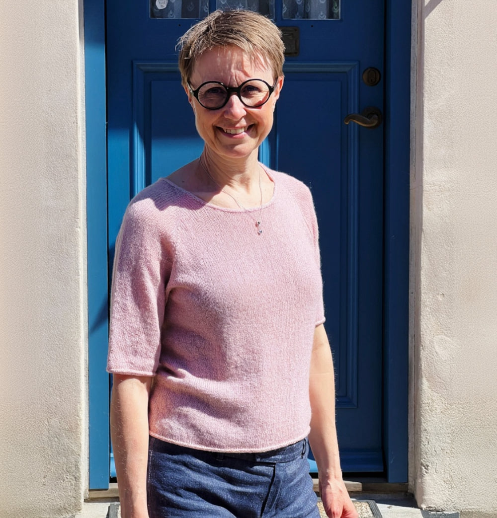 Kumulus Tee O-neck PetiteKnit - Strikkekit Cashmere