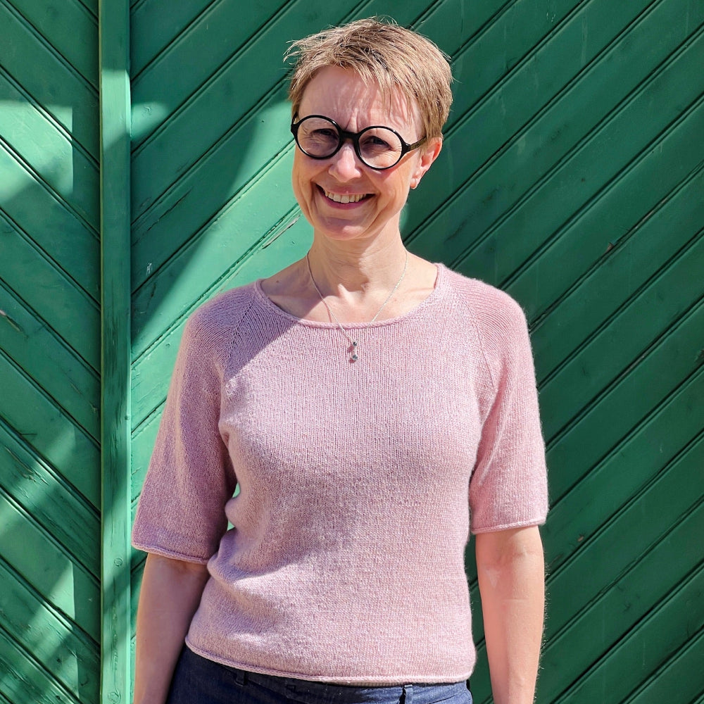 Kumulus Tee O-neck PetiteKnit - Strikkekit Cashmere