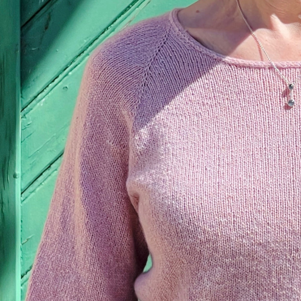 Kumulus Tee O-neck PetiteKnit - Strikkekit Cashmere