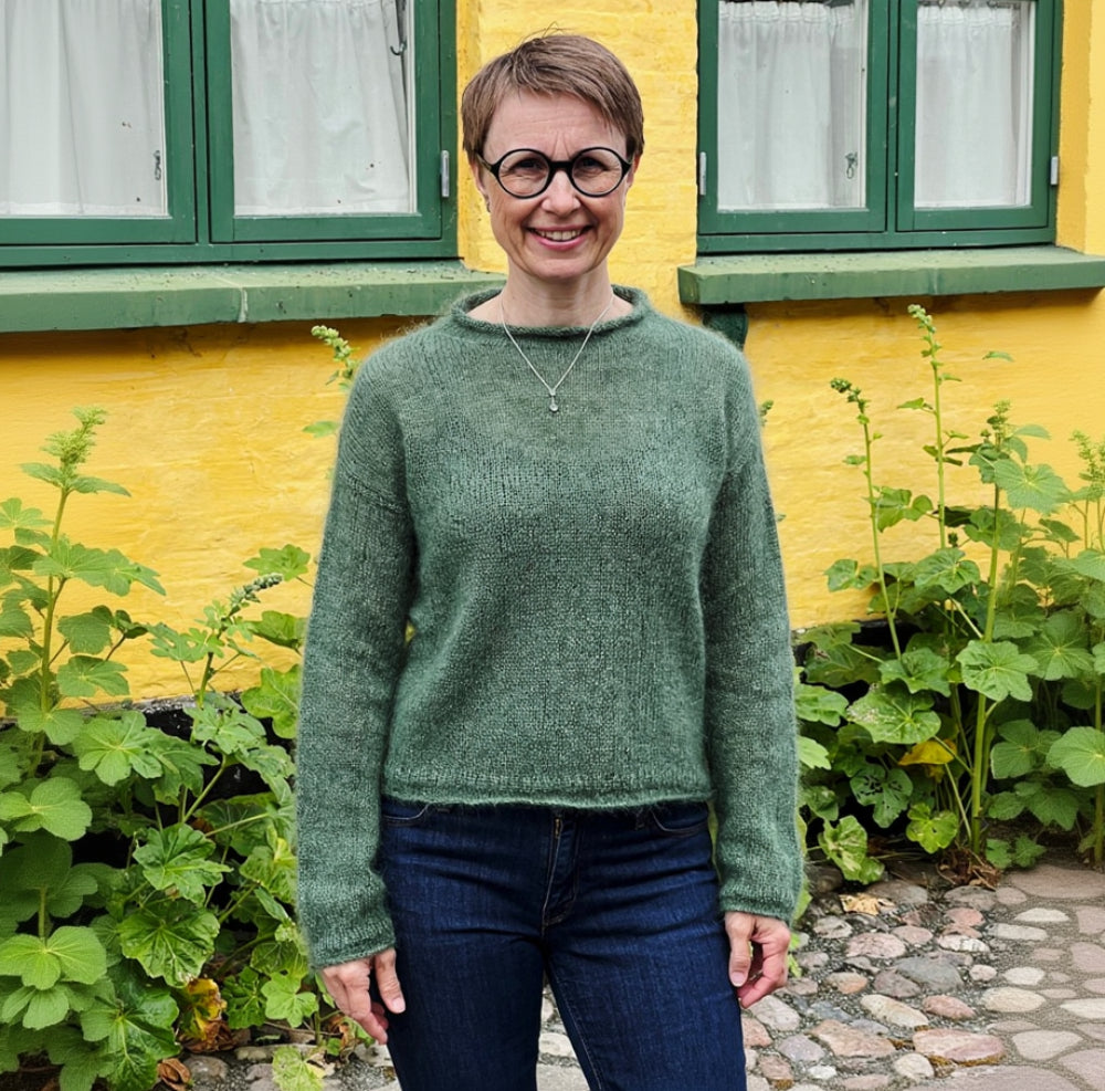Cloud Blouse PetiteKnit - Strikkekit Cashmere