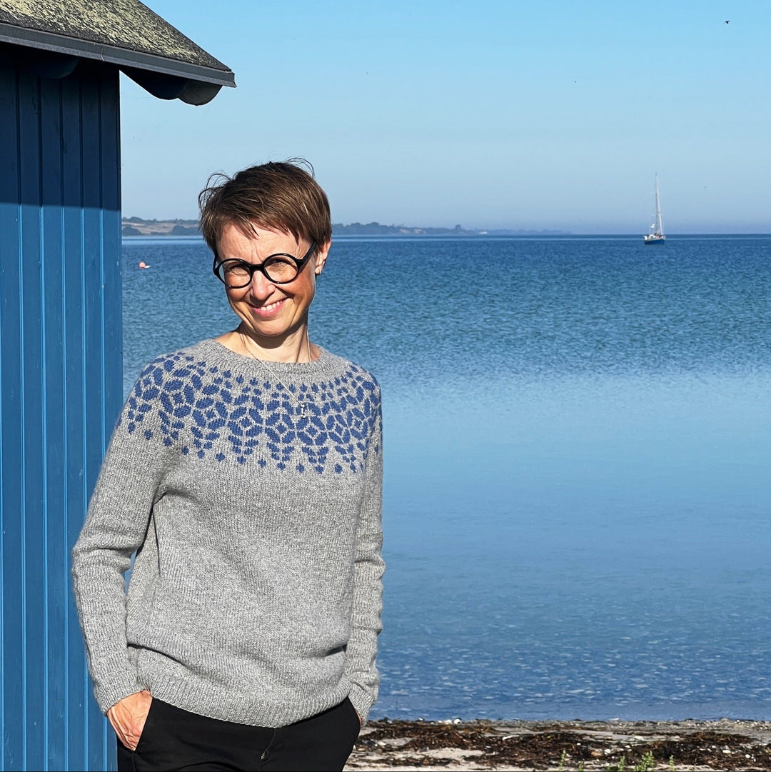 Nasrin Sweater Isabell Kraemer - Strikkekit.
