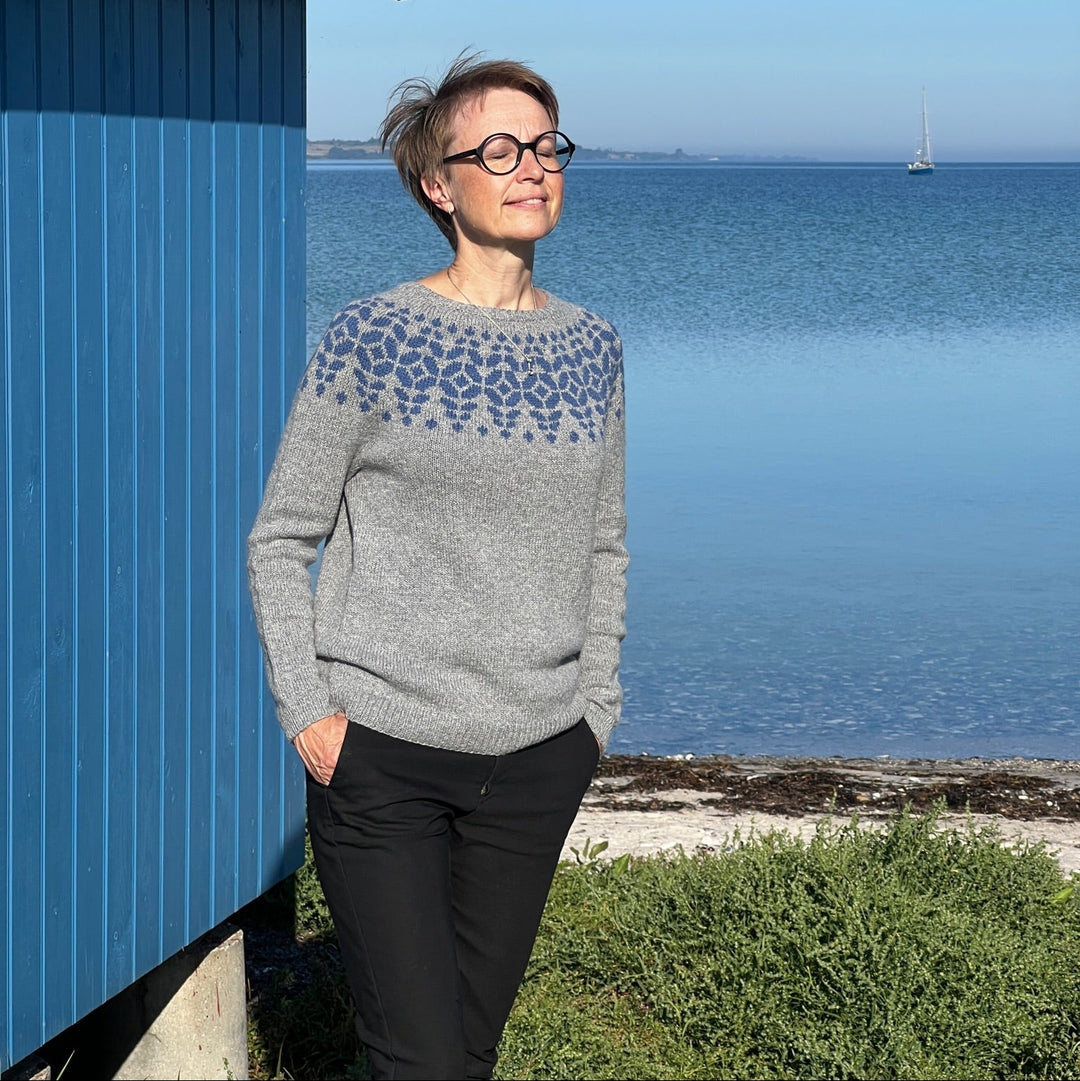 Nasrin Sweater Isabell Kraemer - Strikkekit.