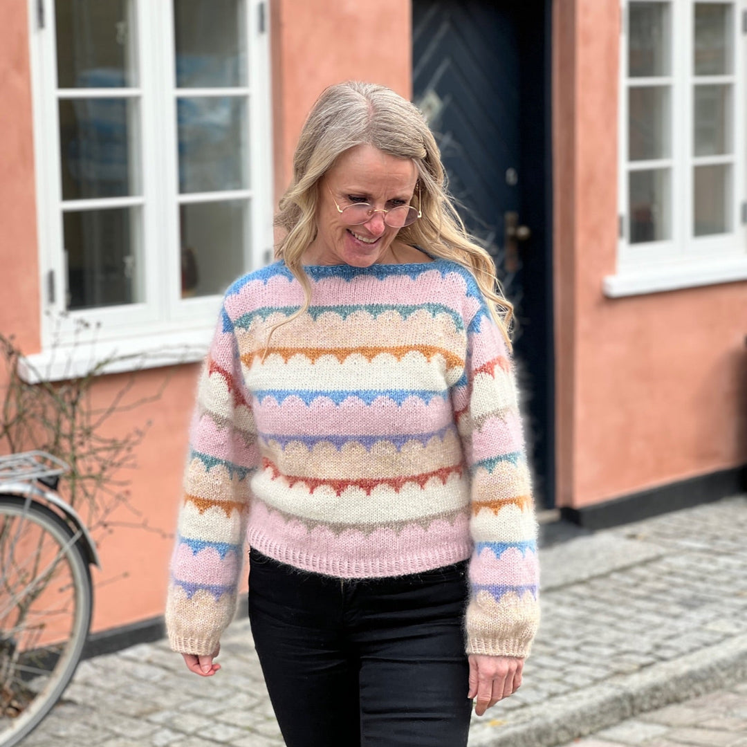 ROBINIA SWEATER Anne Ventzel - Garnkit (uden opskrift) Ground Color