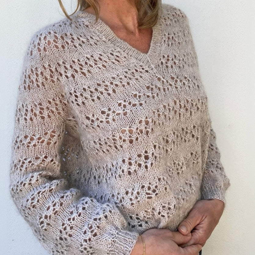 VesterbyCrea.No.09V - Garnkit (uden opskrift) cashmere