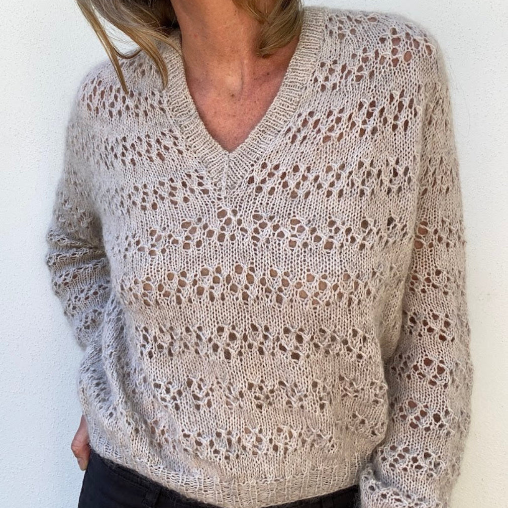 VesterbyCrea.No.09V - Garnkit (uden opskrift) cashmere
