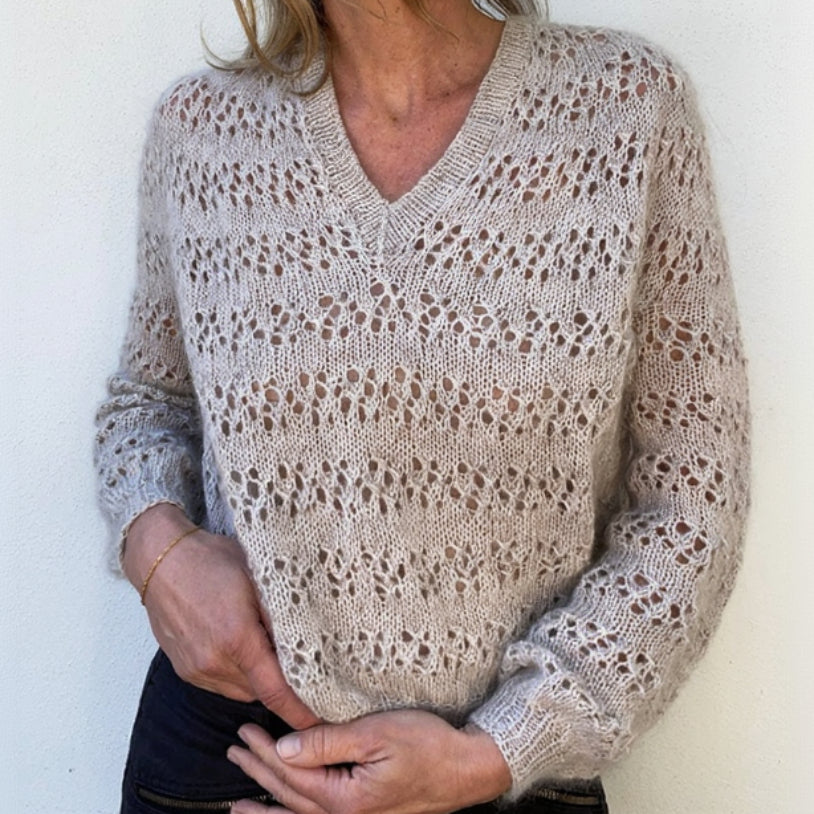 VesterbyCrea.No.09V - Garnkit (uden opskrift) cashmere