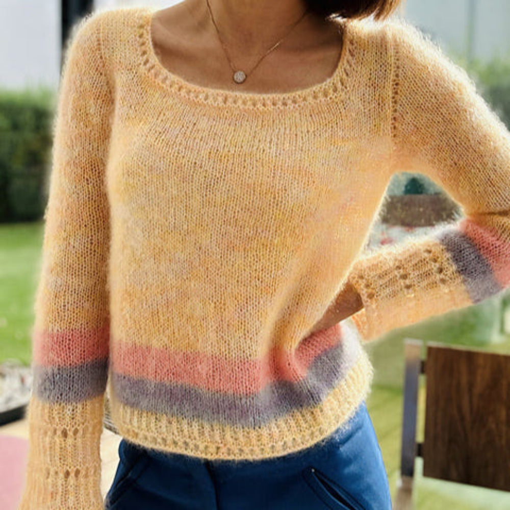 Indian Summer Blouse Atelier Ajour - Strikkekit