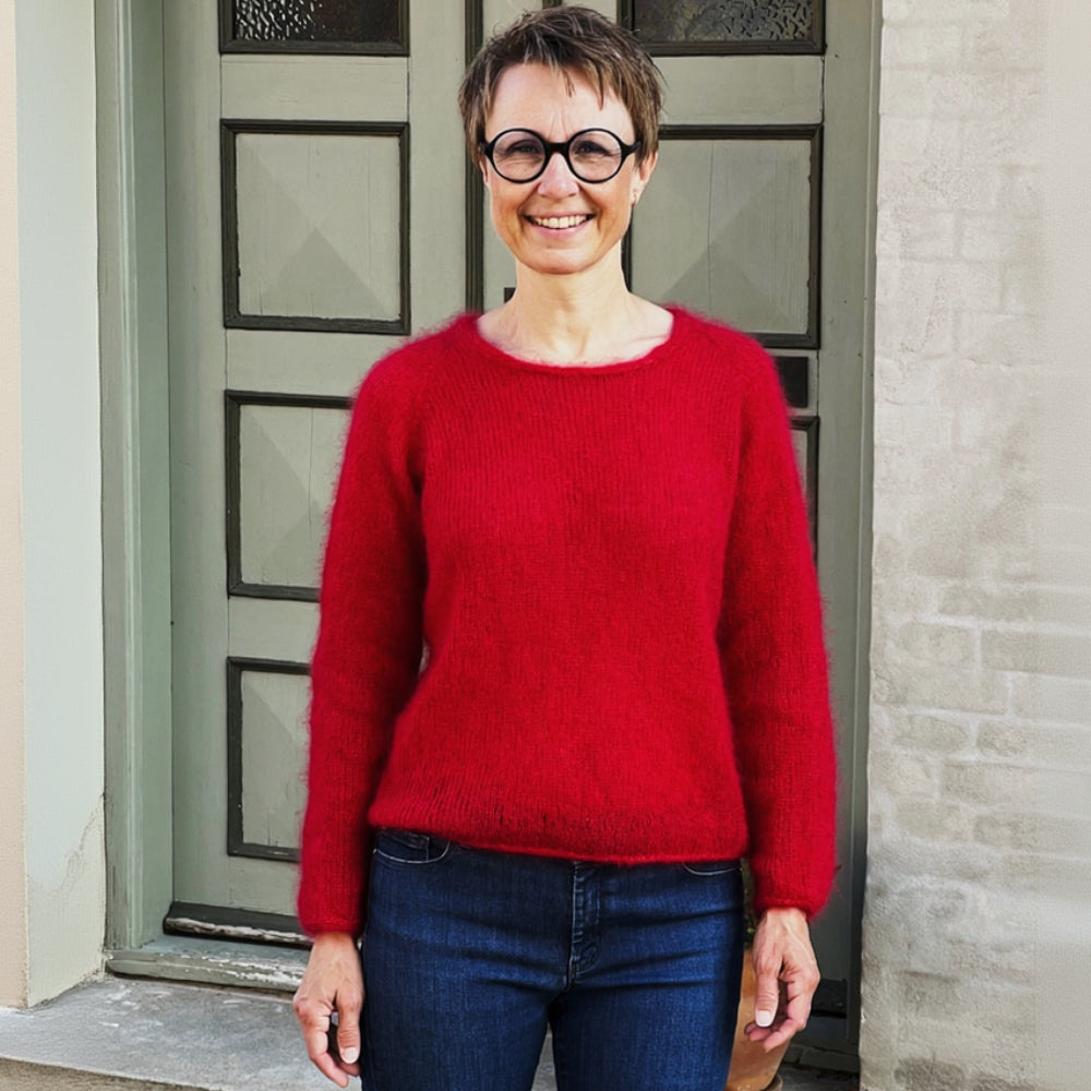 Kumulus Bluse O-neck PetiteKnit - Strikkekit