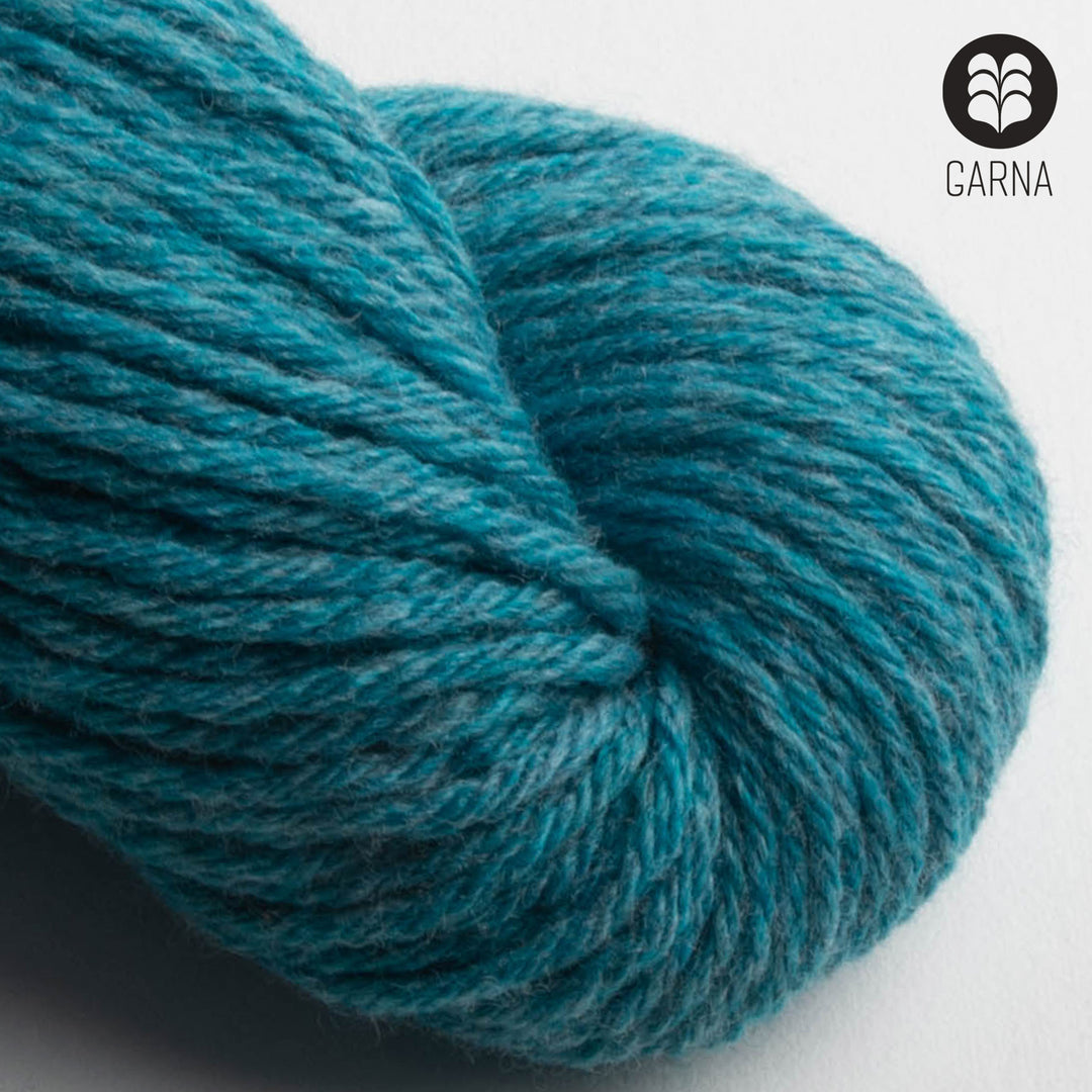 GARNA Nobilis 2 Superfin Lammeuld garn : 657 Meleret turkis