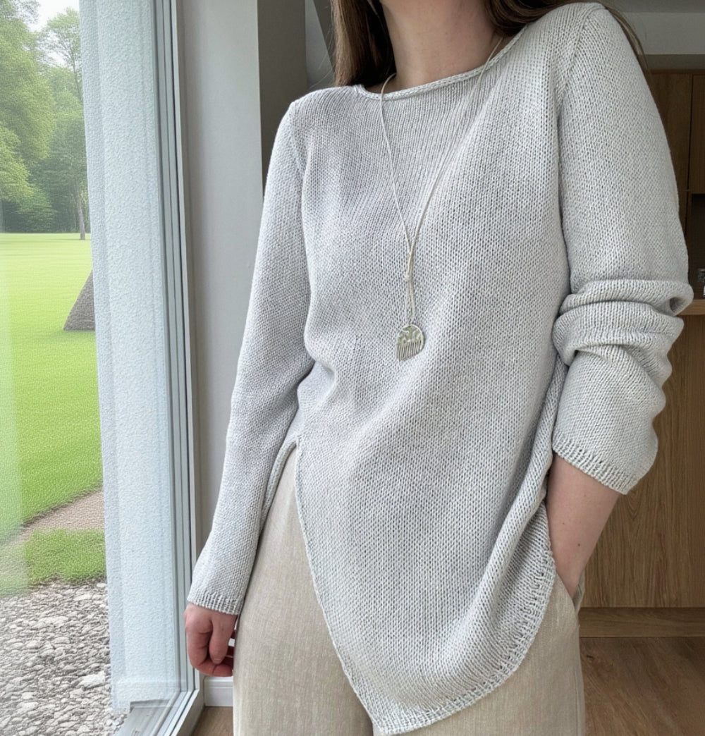 Liv Blouse MORECA KNIT - Garnkit (uden opskrift)