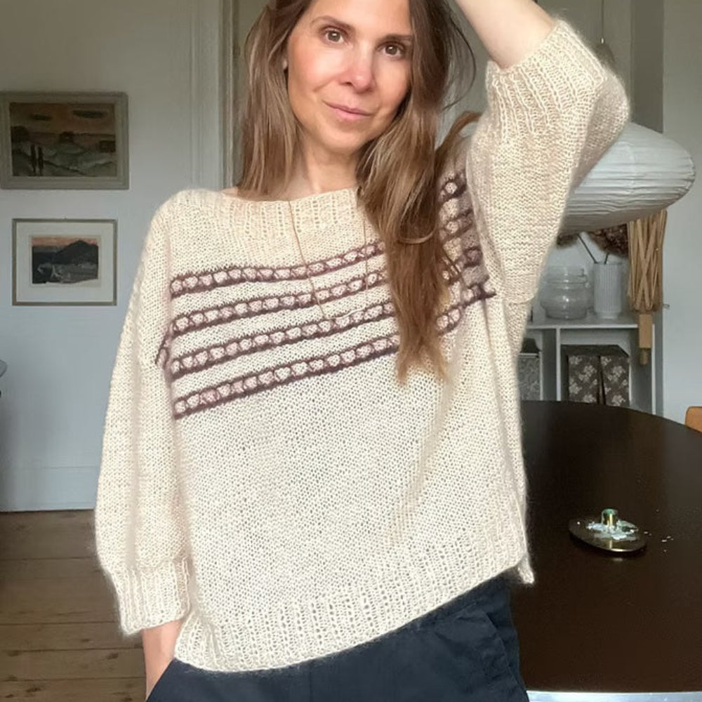 Lucia Blouse Refined Knitwear - Garnkit (uden opskrift)